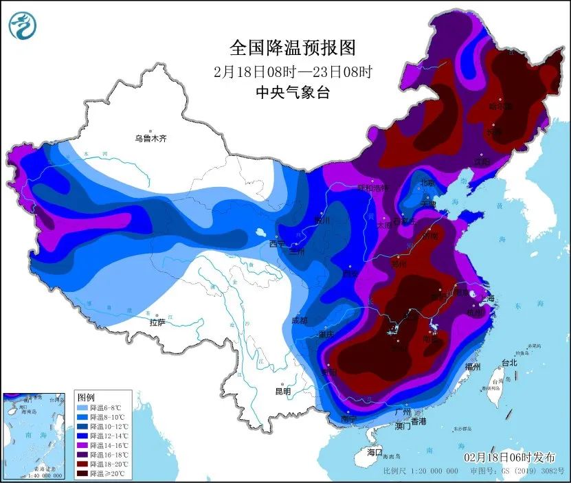 中国最新气象预报