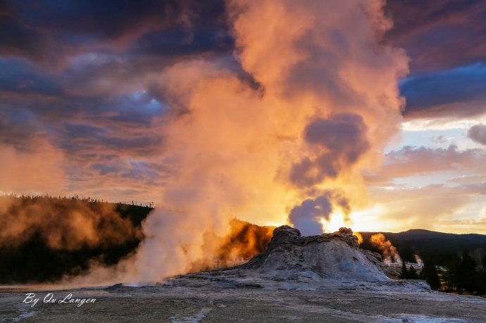 黄石公园火山焕新篇章，探索自然奇观的新篇章即将开启